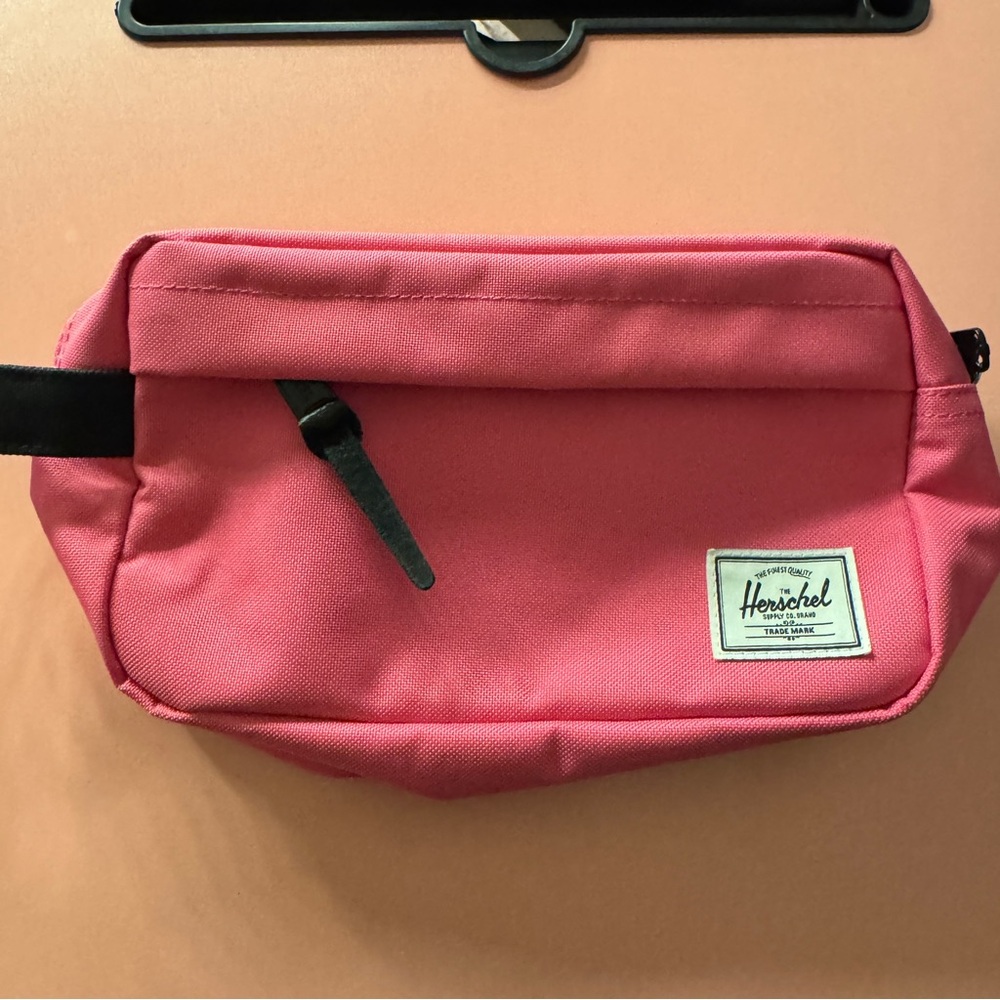 Herschel Supply Co Chapter Dopp Kit in hot pink color